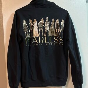 Taylor Swift Fearless Zip Up Sweatshirt